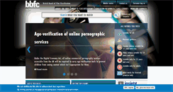 Desktop Screenshot of bbfc.co.uk